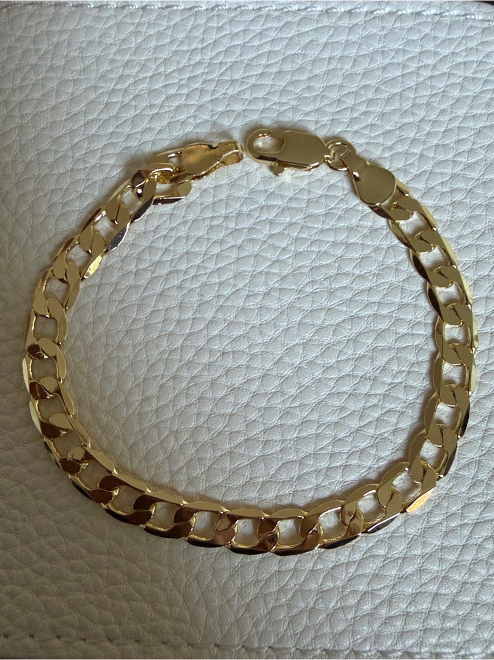 Gold Filled Cuban Chain Bracelet - 7”